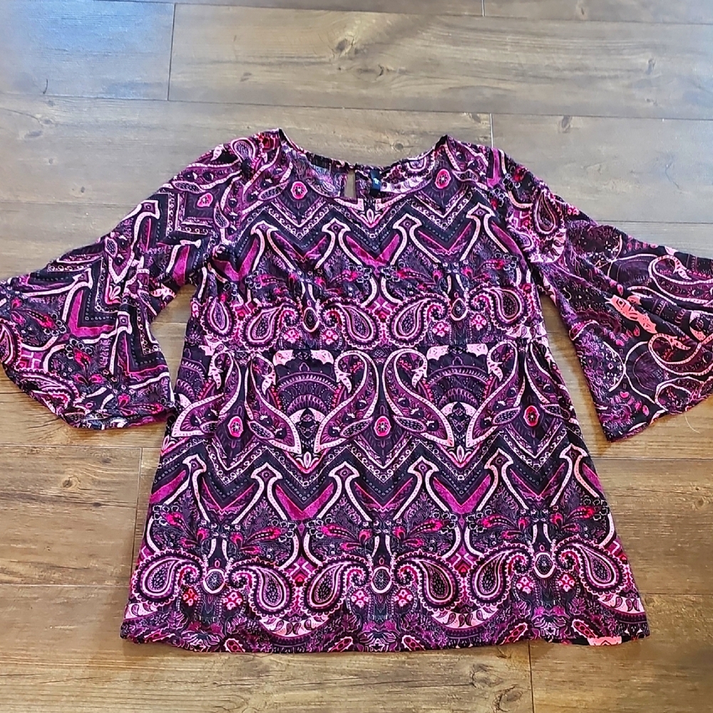 Ellos Paisley Mini Dress Plus Size 20 W